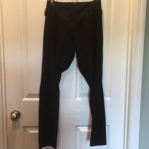 Full panel maternity dress pants ankle length